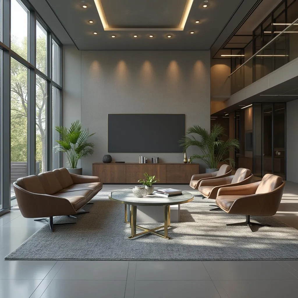 Modern consultation space