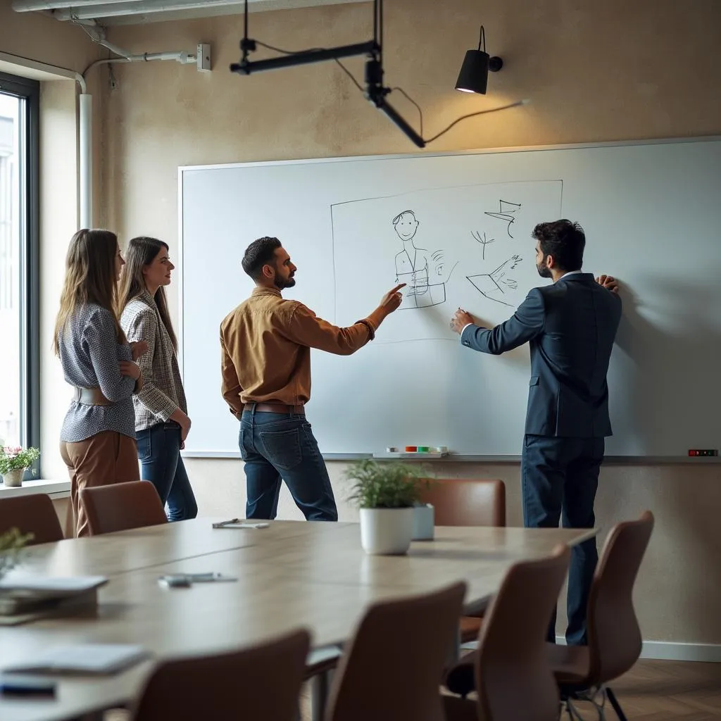 Team collaboration session