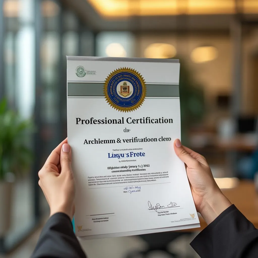 Professional Certification